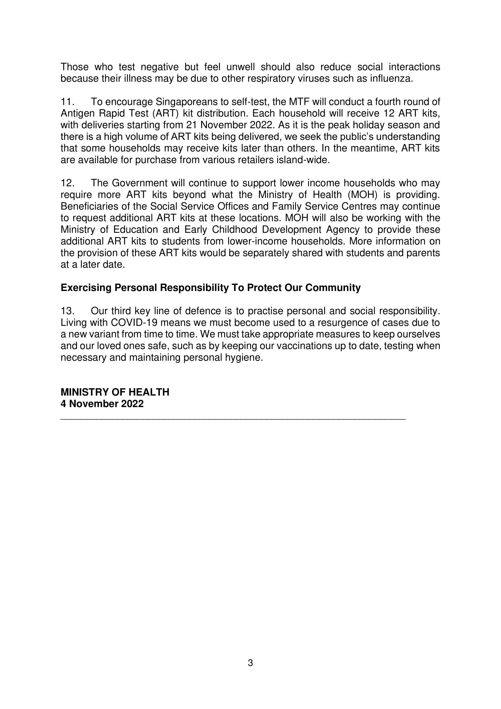 Maintaining Vigilance and Preparedness